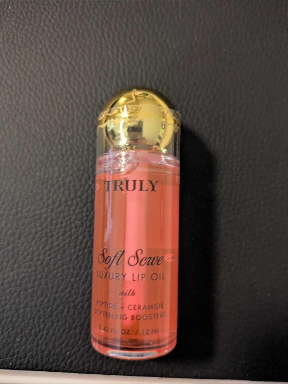 TRULY Soft Serve Luxury Lip Oil - Coral